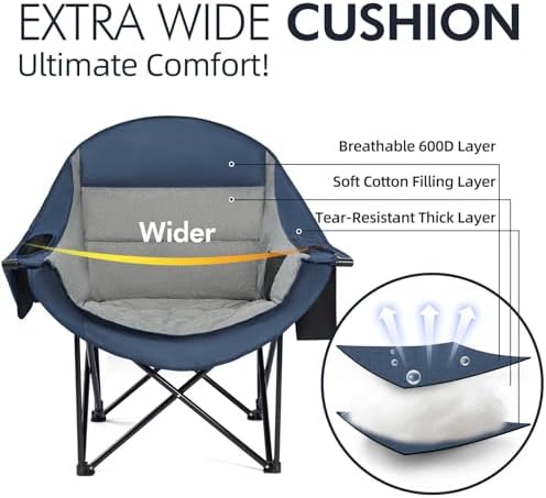 Oversized Camping Chairs for Adults - Image 3