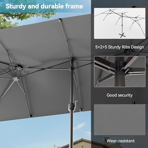 10 PCS Outdoor Patio Dining Set - Image 2