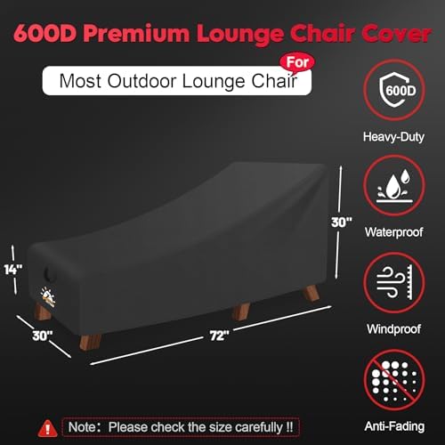 Outdoor Lounge Chair Cover - Image 2