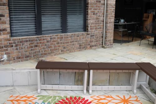 36"x20" Bench Light Mobile Durable Patio Bench. Perfect - Image 5