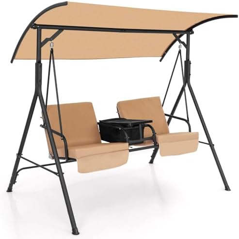 Happygrill 2 Person Porch Swing by HAPPYGRILL