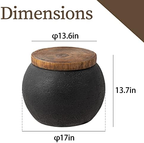 COSIEST 17" Outdoor Side Table - Image 2