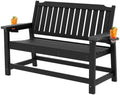 HDPE Outdoor Bench for Porch by WELYAS
