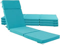 72 x 21 Inch Outdoor Chaise Lounge Cushions Set of 4 by Unknown