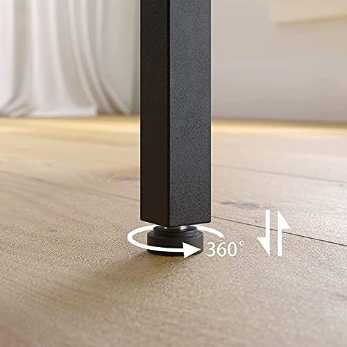 HOOBRO Bar Table, Rectangular Pub Table, 47.2" Counter Height Bar Table - Image 6