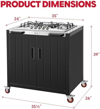 Feasto Modular Outdoor Kitchen Island - Image 3