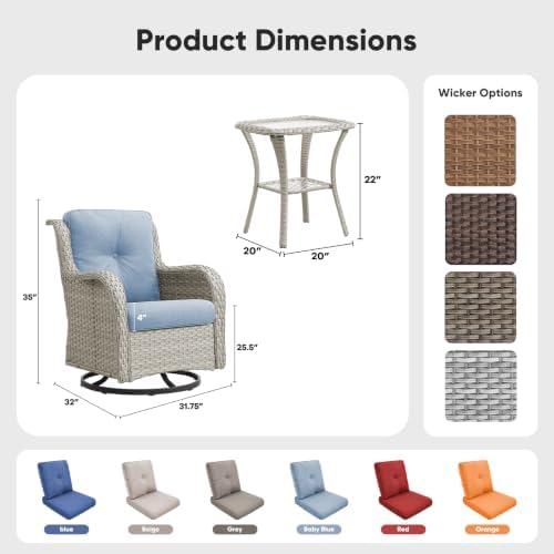Luxury Patio Furniture Set Wicker Furniture Set - Image 2