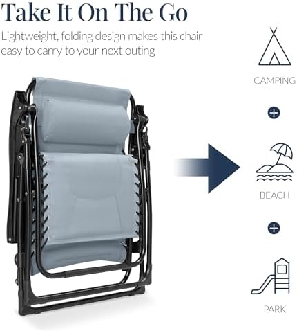 Best Choice Products Oversized Padded Zero Gravity Chair Recliner - Image 6