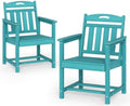 HDPE Outdoor Patio Dining Chairs by Suunyn