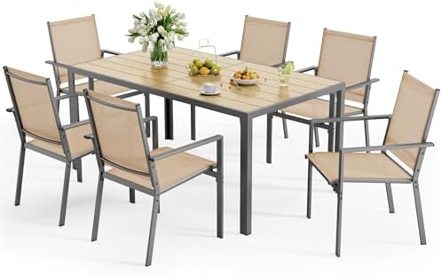 Ahomly Patio Table and Chairs Set by Ahomly