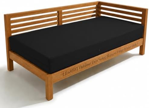 Twin Size Outdoor Swing Daybed Cushion Covers, Mattress Cover Water-Resistent by Unknown