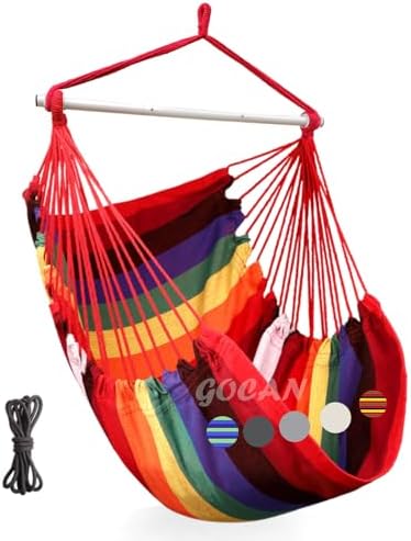 Large Hammock Swing Chair, 39.4 x 53.1in by GOCAN