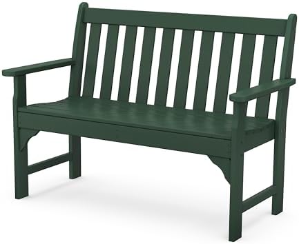 POLYWOOD Vineyard 48" Outdoor Patio Bench by Unknown