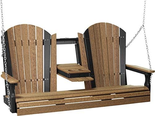 5' Adirondack Hanging Porch Swing by DutchCraftersAmishFurniture