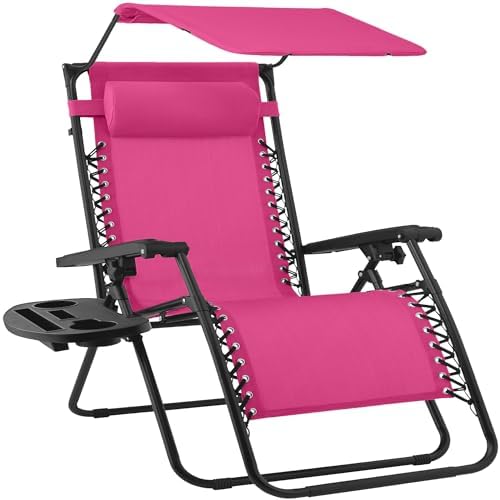 Best Choice Products Oversized Zero Gravity Chair Recliner w/ Canopy by BestChoiceProducts