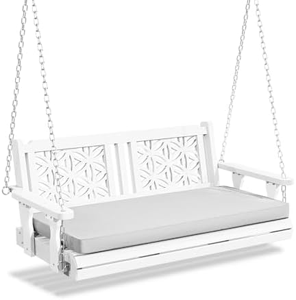 VINGLI 4.5 FT Wooden Porch Swing by VINGLI