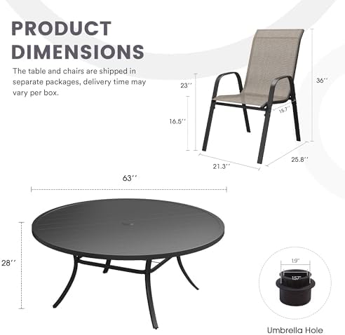 11 PCS Patio Dining Set - Image 2