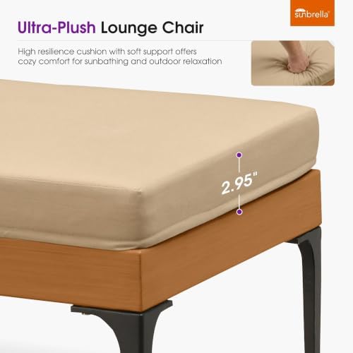 PURPLE LEAF Chaise Lounge 4 Pieces - Image 6