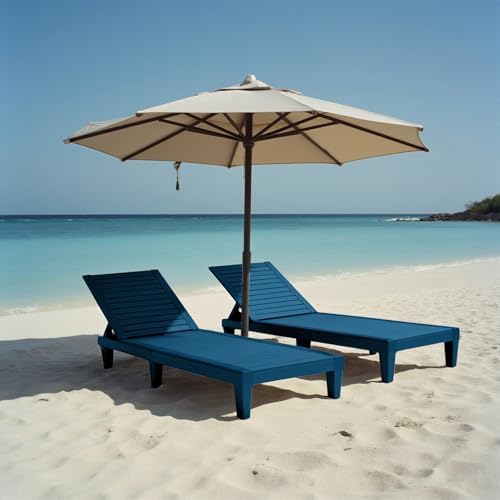 Nestl Lounge Chair Outdoor, Tanning Chair, Chaise Lounge Outdoor Set of 2 - Image 2