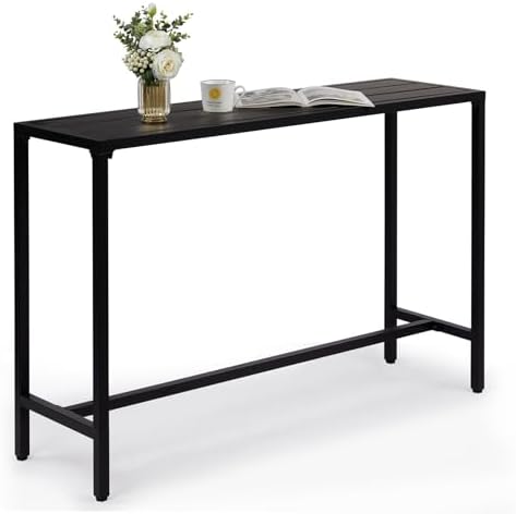 Vasitelan Outdoor Bar Table, Patio Console Pub Height by Vasitelan