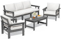 SERWALL HDPE Outdoor Patio Furniture Set Outdoor Couch by SERWALL