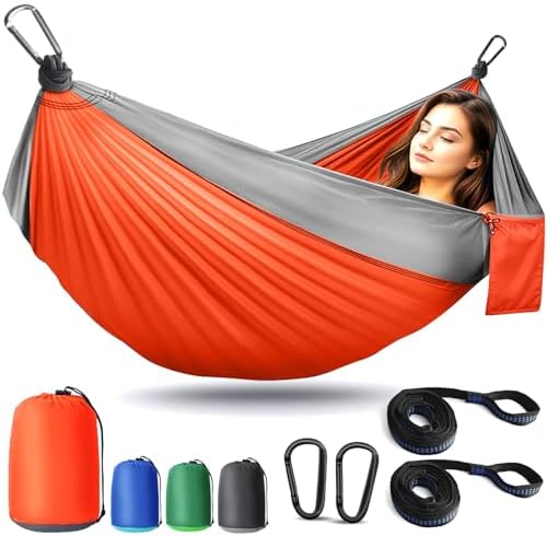 Camping Hammock Lightweight, Portable Hammocks Parachute Hammock by Unknown