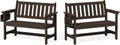 SERWALL HDPE Outdoor Bench by SERWALL