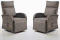 Swivel Outdoor Recliner Chair Set of 2 by Belord