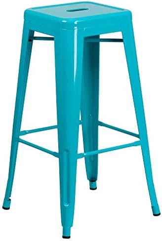 Flash Furniture 30 in Indoor/Outdoor Backless Barstool - Image 5