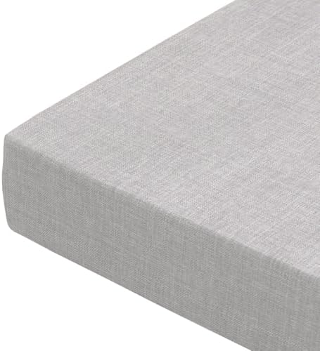 Patio Bed Cushion 20x74in Linen Fabric by Unknown