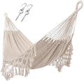 ZEAN Handwovenw ith Tassels 2 Person Hammock Tassels by ZEANTZ.