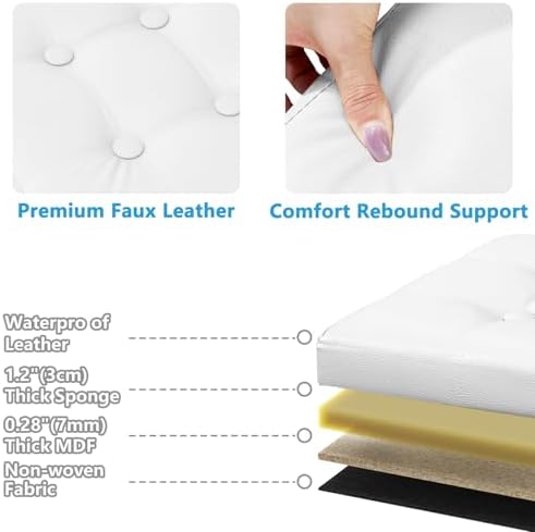 AmasSmile Ottoman with Storage - Image 6