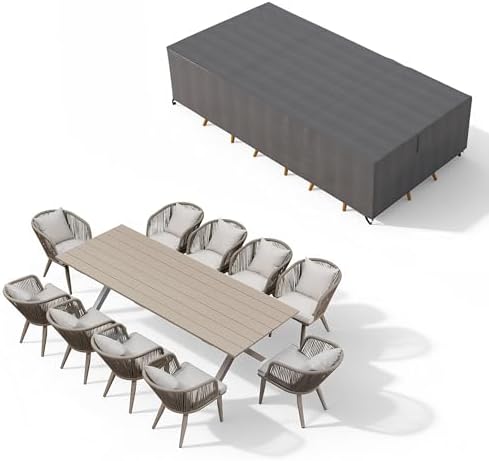 PURPLE LEAF 11 Pieces Dining Set by PURPLELEAF