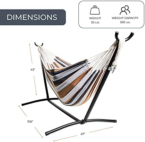 Backyard Expressions Double Camping Hammock - Image 3