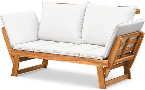 Flamaker Outdoor Couch with Adjustable Armrests by Flamaker