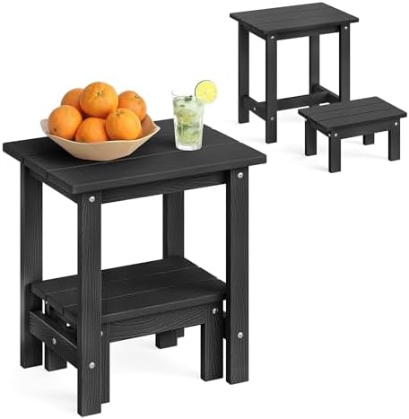 LUE BONA Small Outdoor Side Table by LUEBONA