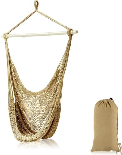 Barydat 1 Pcs Hanging Hammock Chair Boho Swing Chair by home