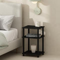 Furinno JUST Toolless 3-Tier Night Stand, Open Storage by Furinno-FitsYourSpaceFitsYourBudget