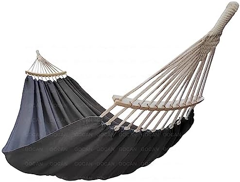 Hammock with Bars Large Hammocks bedsize 220x150cm XXL by GOCAN