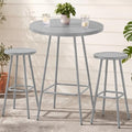 Best Choice Products 3-Piece Patio Dining Set, Bar Height, Outdoor Bistro Set by BestChoiceProducts