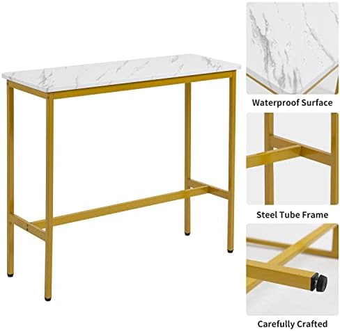 44.5" Bar Table, Pub Table - Image 4