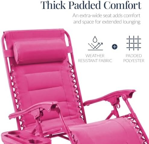 Best Choice Products Oversized Padded Zero Gravity Chair Recliner - Image 4