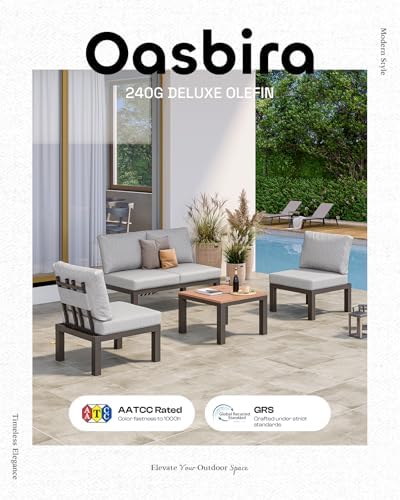 Aluminum Modular Outdoor Patio Furniture Set, Daybed Sectional - Image 7
