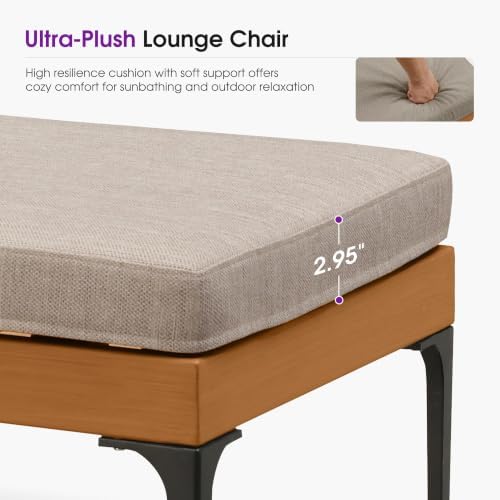 PURPLE LEAF Chaise Lounge 2 Pieces - Image 5