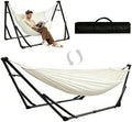 2-in-1 Hammock Chair, Foldable Steel Stand Indoor Outdoor Swing Bag by Unknown