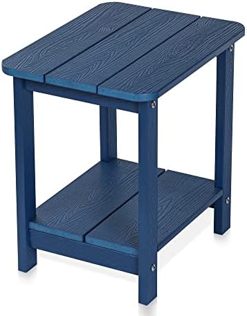 Tikea Adirondack Indoor Outdoor Side Table, Small Side Table by Tikea
