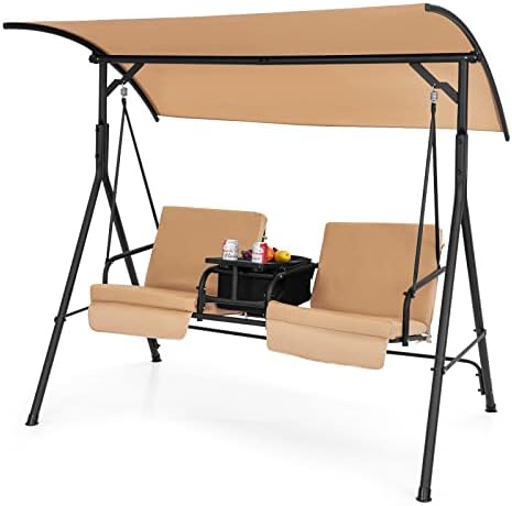Tangkula 2 Person Porch Swing by TANGKULA