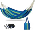 Brazilian Double Hammock with Tree Straps, King Size, 500 lbs Capacity by CHULIM