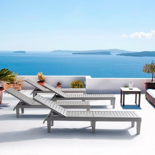 Nestl Lounge Chair Outdoor, Tanning Chair, Chaise Lounge Outdoor Set of 6 - Image 7