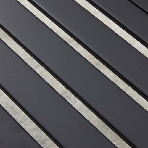 Outdoor Metal Backless Bench Weatherproof Patio Bench - Image 5